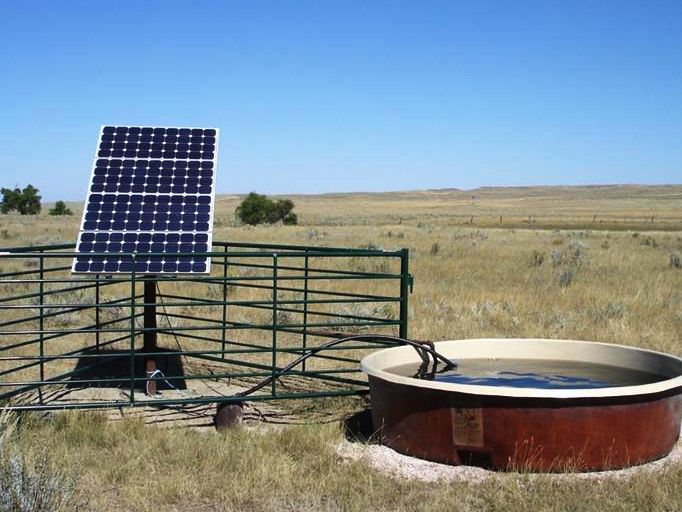 solar powered water pump
