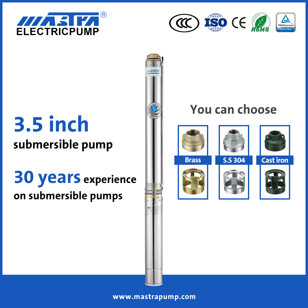 Mastra 3.5 inch water pump prices kenya R85-QF dc submersible well pump