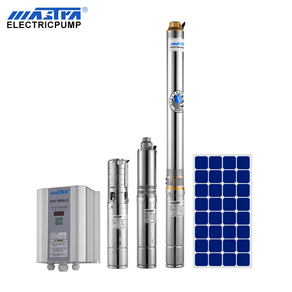 MASTRA submersible impeller borehole pumps Solar DC water Pump system