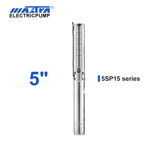 Mastra 5 inch stainless steel submersible pump xylem ac pump 5SP series 15 m³/h rated flow shallow well pump