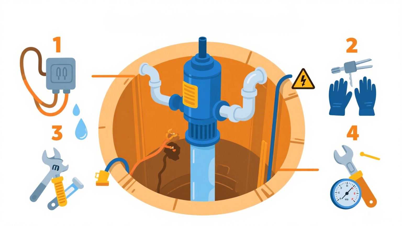 Submersible Water Well Pump Submersible Water Well Pump