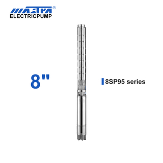 60Hz Mastra 8 inch stainless steel submersible pump - 8SP series 95 m³/h rated flow electric water pump machine