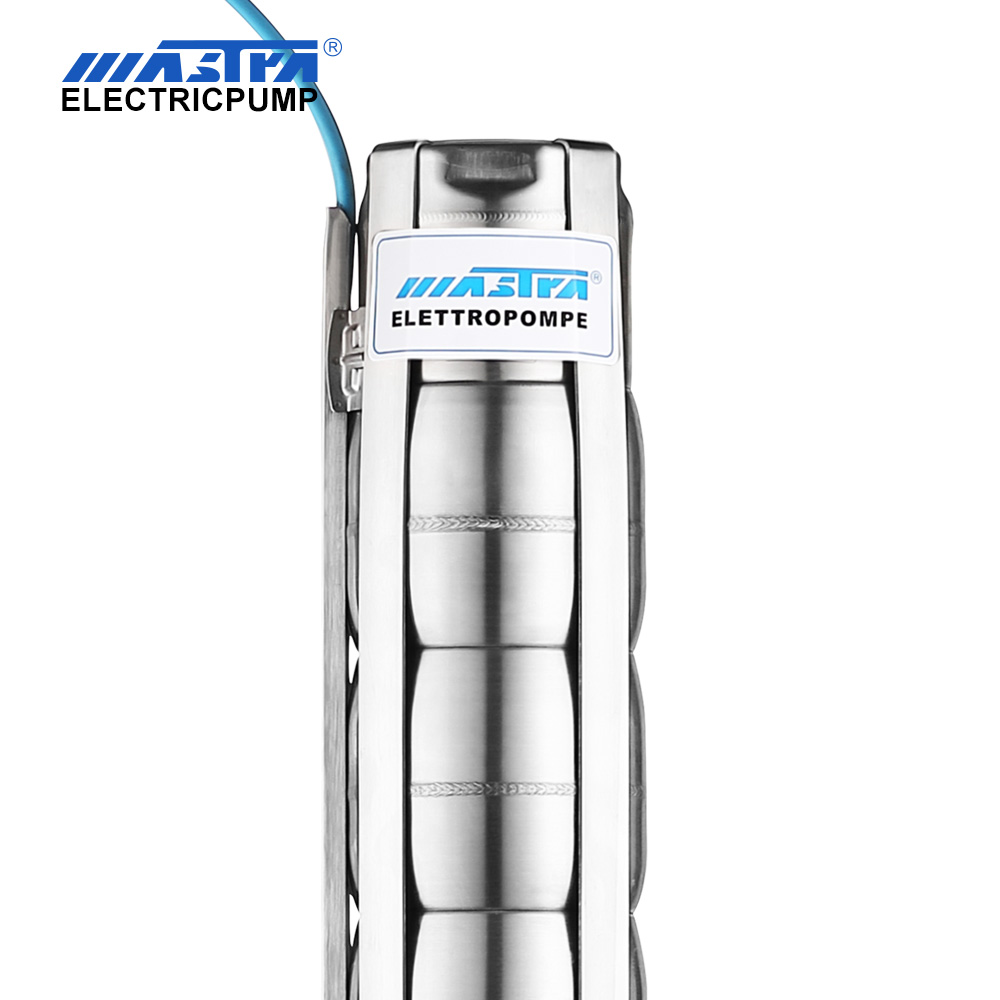 60Hz Mastra 6 inch stainless steel submersible pump - 6SP series 30 m³/h rated flow