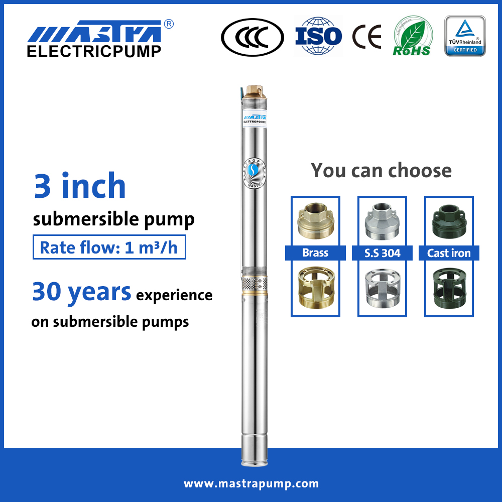 Mastra 3 inch solar powered submersible water pump R75-T1 pumping machine price in nigeria