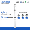 Mastra 4 inch ac submersible deep well water pump R95-ST submersible borehole pump manufacturers