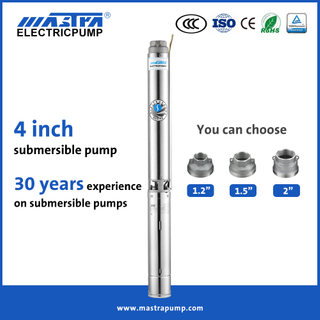 Mastra 4 inch ac submersible deep well water pump R95-ST submersible borehole pump manufacturers