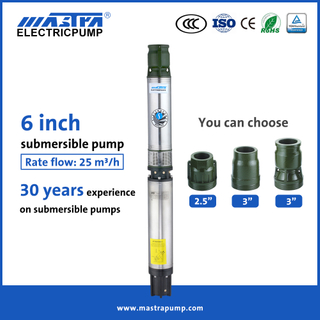 Mastra 6 inch submersible pump brand R150-FS deep well submersible pump