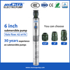 Mastra 6 inch submersible pump for 300 feet borewell price R150-GS-06 electric submersible pump