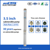 Mastra 3.5 inch ac submersible borehole water pump R85-QX Solar water pump company