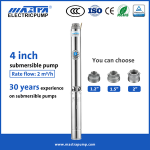 Mastra 4 inch franklin 1hp submersible pump R95-ST cost of 1 hp submersible pump