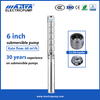 Mastra 6 inch all stainless steel grundfos 3/4 hp submersible well pump 6SP60-02 electric submersible pump