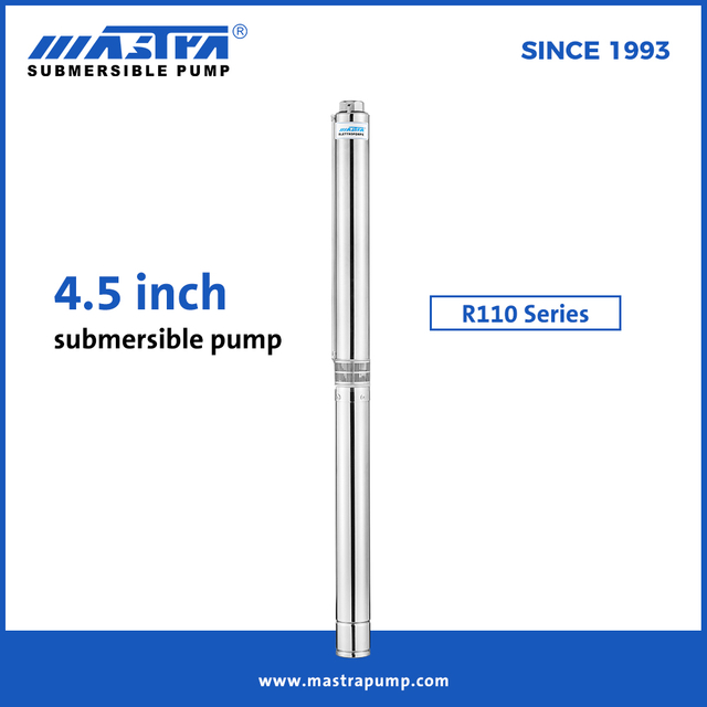 MASTRA 4.5 inch 316L anti-corrosion full stainless steel submersible water pump R110 Mine deep well submersible pump