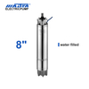 8" Water Cooling Submersible Motor solar water pumping system price