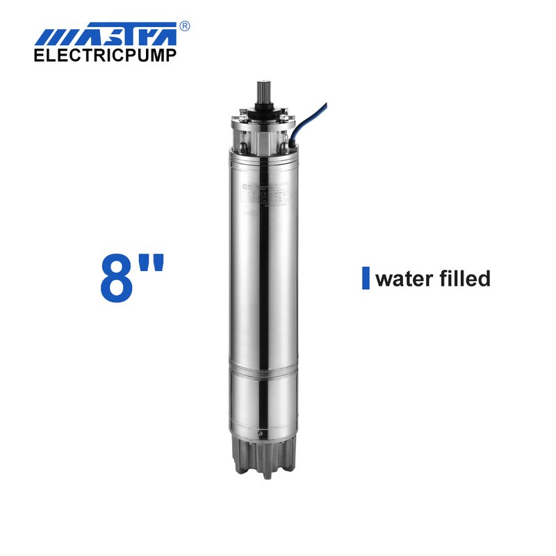 8" Water Cooling Submersible Motor solar water pumping system price