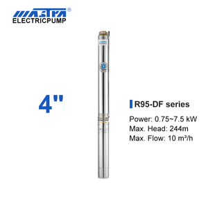 Mastra 4 inch submersible pump - R95-DF series deep well submersible pump
