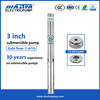 Mastra 3 inch stainless steelsubmersible well pump 3SP 1 hp franklin submersible pump