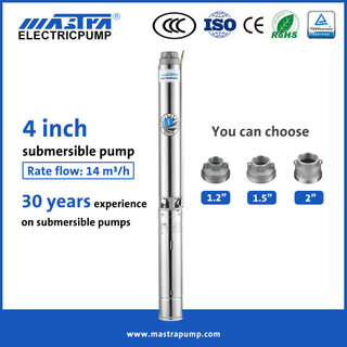 Mastra 4 inch submersible deep well water pump solar R95-ST china submersible water pump