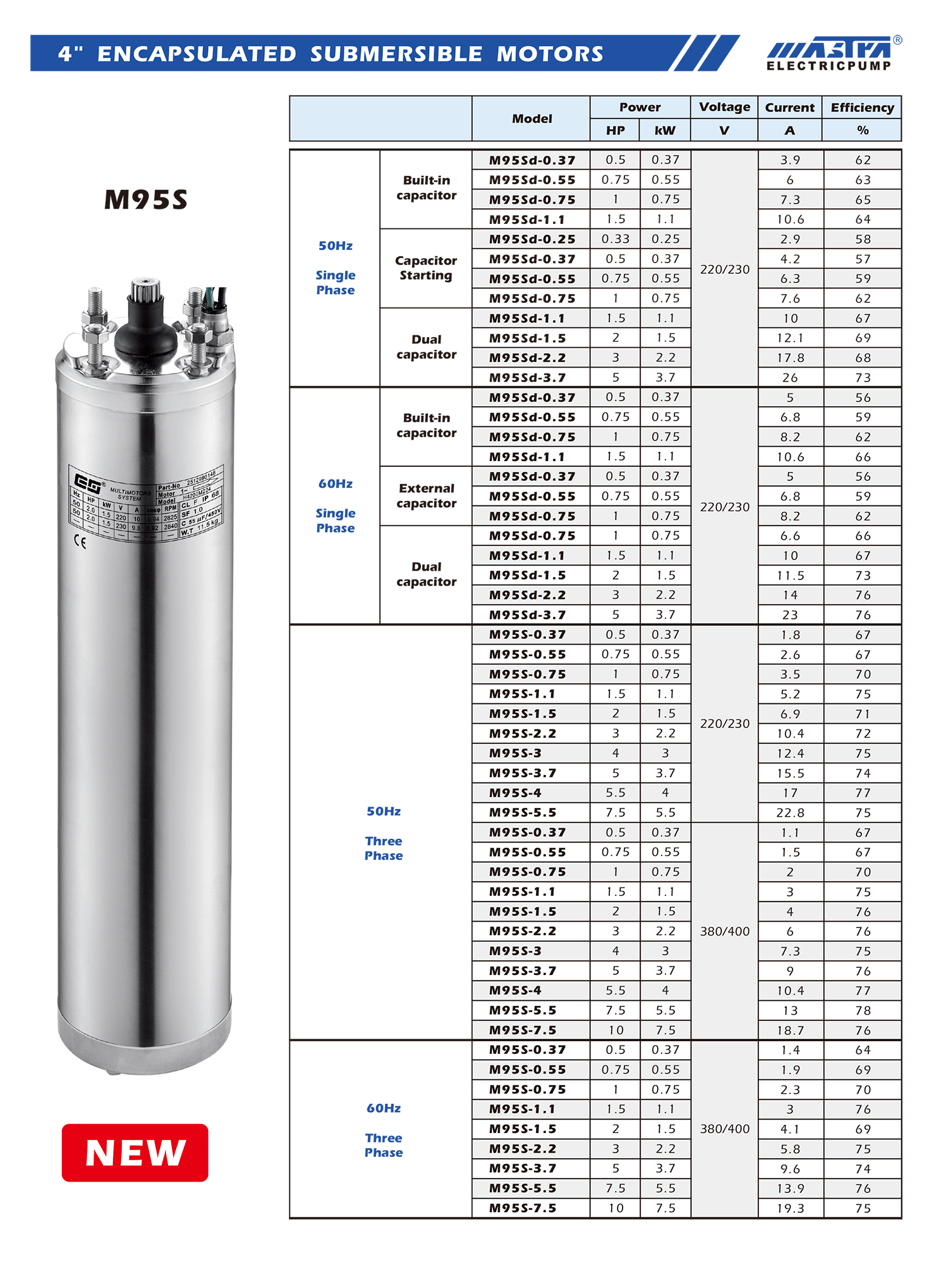 electric submersible pump motor