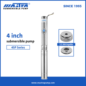 MASTRA 4 inch Full Stainless Steel Submersible Water Pump 4SP Series Deep Well Water Pump