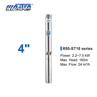 Mastra 4 inch submersible pump - R95-ST series 18 m³/h rated flow