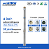 Mastra 4 inch submersible well pump R95-A submersible water pump supplier