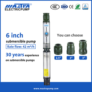 Mastra 6 inch submersible pump suppliers R150-GS 380V Submersible water pump