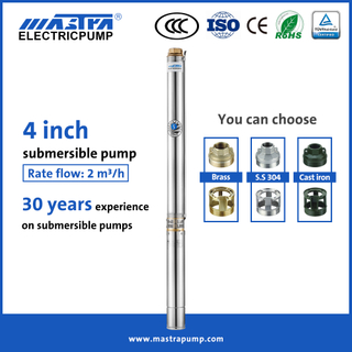 Mastra 4 inch 3 wire submersible well pump R95-A 1 2 hp 230v submersible well pump