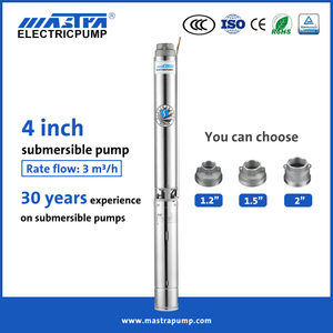 Mastra 4 inch automatic 380V submersible water pump R95-ST submersible fountain pump