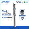 Mastra 5 inch stainless steel submersible well pump manufacturers 5SP AC Solar agriculture water pump