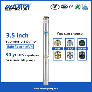 Mastra 3.5 inch deep well submersible pump R85-QC 380V Submersible water pump