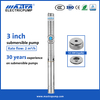 Mastra 3 inch stainless steel deep well pump manufacturers 3SP franklin submersible pump 1 hp