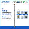 Mastra 4 inch solar water pump for deep well R95-DT stainless steel submersible pump