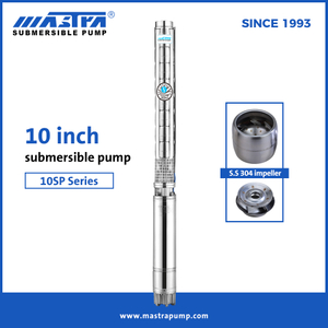 MASTRA 10 inch All Stainless Steel Submersible Borehole Pump 10SP Series Deep Well Pump