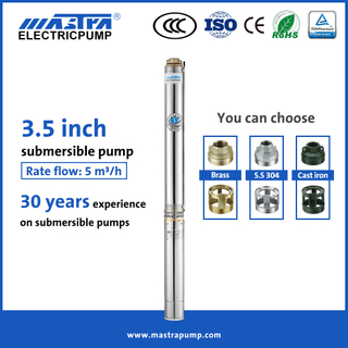 Mastra 3.5 inch 1.5 hp submersible well pump R85-QF fountain submersible pump