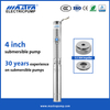 Mastra 4 inch stainless steel submersible well pump 4SP submersible pump suppliers