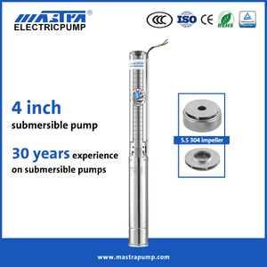 Mastra 4 inch stainless steel submersible well pump 4SP submersible pump suppliers