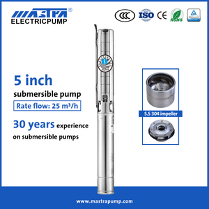 Mastra 5 inch stainless steel submersible water pump brand 5SP automatic submersible pump
