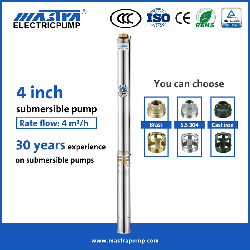 Mastra 4 inch franklin 3 4 hp submersible well pump R95-VC 1 hp submersible well pump price