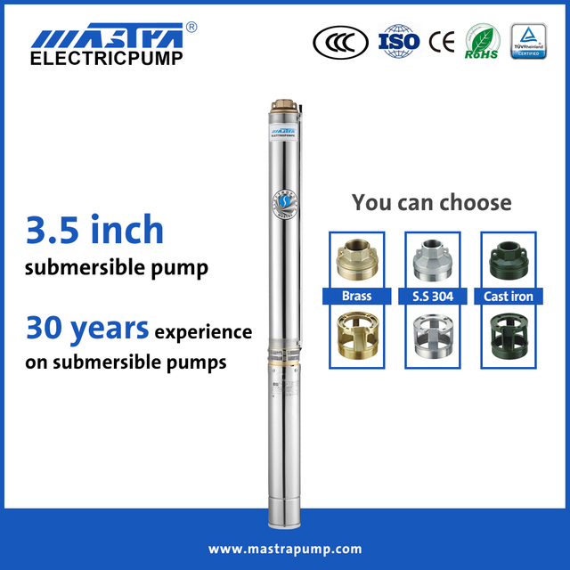 MASTRA 3.5 inch Submersible Water Pump R85 Series Submersible Deep Well Pump