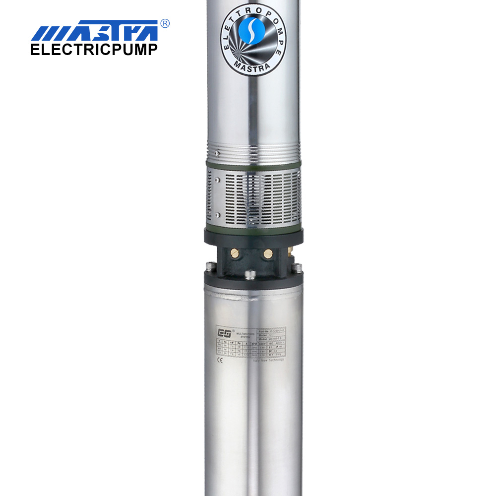 Mastra 6 inch submersible well pump supplier R150-CS stainless steel deep well pump head