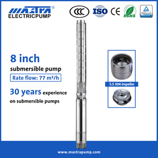 Mastra 8 inch full stainless steel buy submersible borehole well pump 8SP ac submersible pump