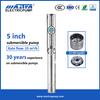 Mastra 5 inch full stainless steel submersible borehole well pump 5SP the best submersible pump