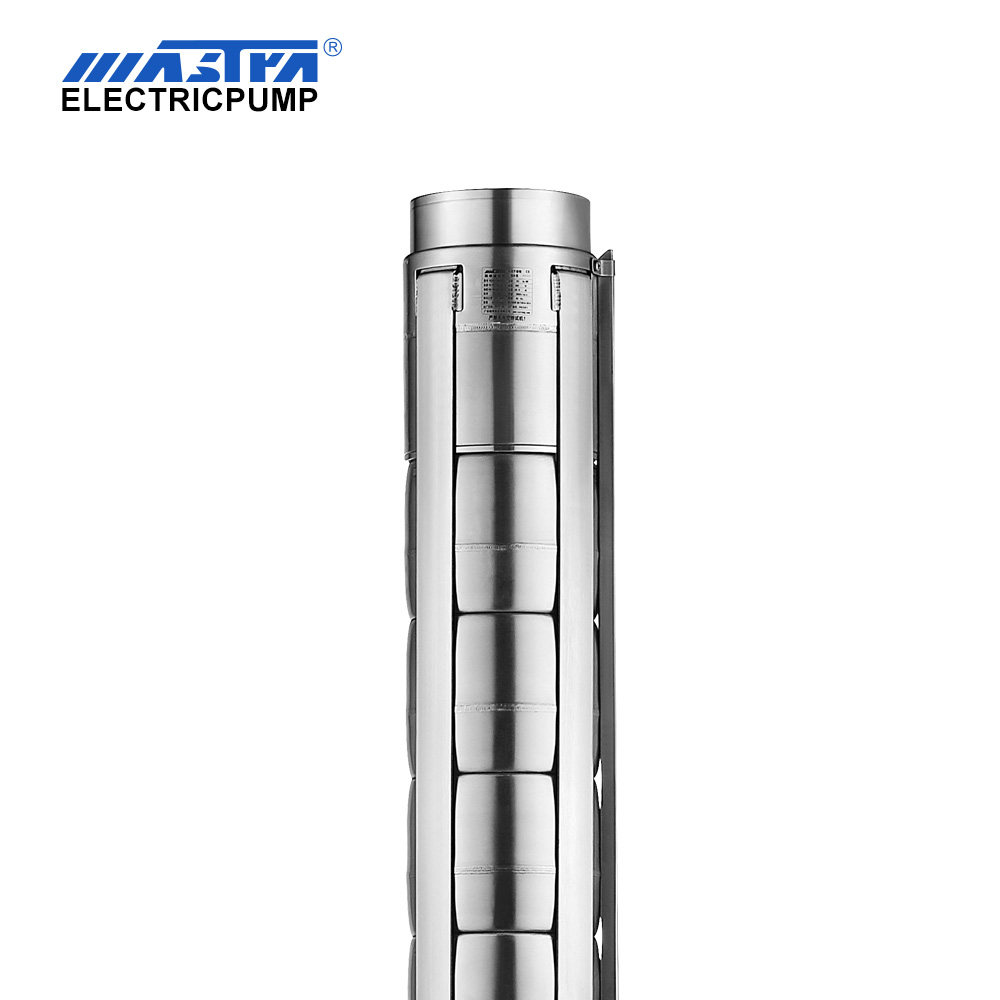 MASTRA 8 inch All Stainless Steel Submersible Borehole Pump 8SP77 Series Deep Well Pump