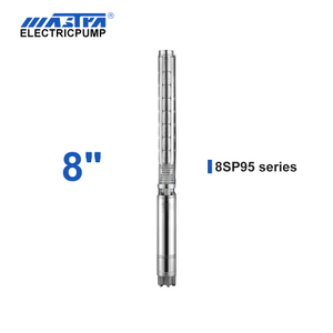 Mastra 8 inch stainless steel submersible pump - 8SP series 95 m&sup3;/h rated flow types of borehole pumps