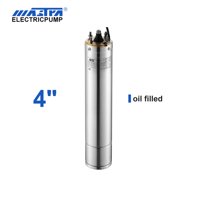 60Hz 4" Oil Cooling Submersible Motor