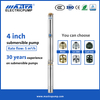 Mastra 4 inch submersible drainage pump R95-BF solar submersible well pump