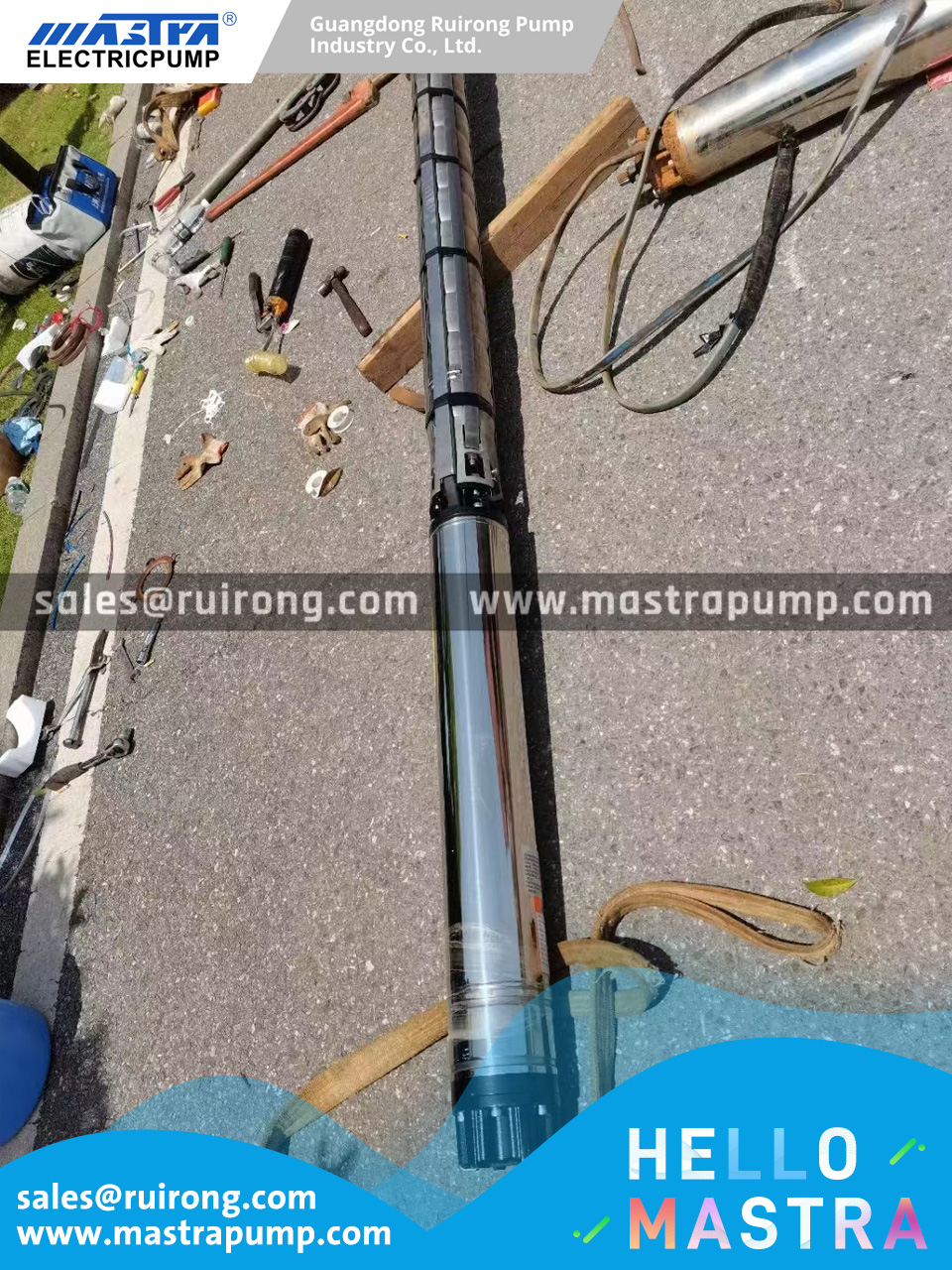 stainless steel submersible well pump