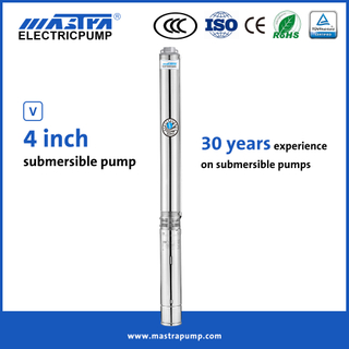 MASTRA 4 inch High cost performance Deep Well Pump R95-V Series Submersible Well Pump