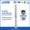 MASTRA 6 inch All Stainless Steel Submersible Borehole Pump 6SP60 Series Deep Well Pump