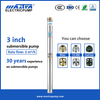 Mastra 3 inch submersible electric water pump R75-T3 3 submersible water well pump